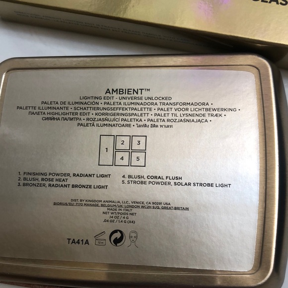 Hourglass Ambient Lighting Edit Universe Unlocked 5 Pan Face Palette 9.6g NIB - Picture 10 of 16